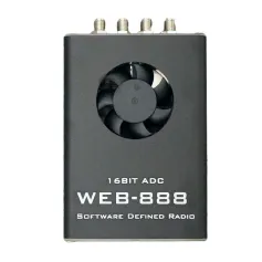 Web-888 SDR 16-Bit ADC 62MHz Bandwidth Dual Antenna Input Gigabit Ethernet Built-in GPS Advanced SDR Capabilities