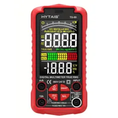 HYTAIS TS-60 Digital Multimeter 6000 Counts High Precision Rechargeable Battery Live Wire Detection AC/DC Voltage Current Measurement