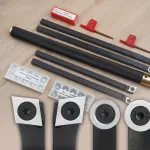 GANWEI Lathe Turning Tool Disposable Blanking Blade Carbide Inserts High Hardness Blades with Wrenches Hand Held Woodworking