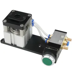 Ganwei 8/15mm 2 In 1 Edge Banding Punching Hole Machine Pneumatic Edge Bander Hole Guide Woodworking Edge Banding Leather Hole Punch