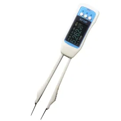 3S QPL Mini LCR Tester Bridge Tweezers with 1.14-inch Display 100Hz-10kHz Operating Frequency Measures Capacitance Inductance and Resistance Long-lasting Battery for Accurate Measurements