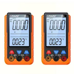 866/866S High-Precision Multifunctional Multimeter with Automatic Voice Non-Contact Voltage Detection Large Backlit Display Rechargeable Battery Overload Protection Essential Device for Accurate Electrical Measurements