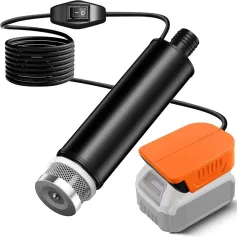 Bomba de transferencia de agua portátil 100W Motor sin escobillas para batería Makita 635GPH 20V Jardín inalámbrico Piscina Sótano Drenaje de inundación