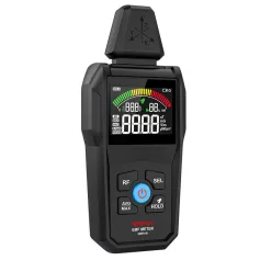 MESTEK Electromagnetic Radiation Detector RF E-Field H-Field Temperature Humidity Meter High Accuracy Wide Bandwidth Portable EMF Monitoring Device