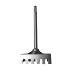 Type Square Hole Cutter Chrome Steel Electrical Box Socket Puncher for Fast Precise Hole Cutting Fits 99 Percent Hammer Drills