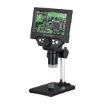 5.5 Inches Digital Microscope 10MP Display 1-1000X Continuous Magnification with 8 LED Light