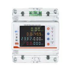 RMDZT-GFC/4P 100A WiFi MCB Tuya Smart Remote Control Voice Compatible LCD Display Bidirectional Energy Metering