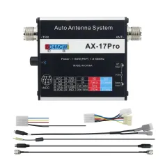 AX-17 Pro Automatic Screwdriver Antenna Controller Bluetooth Compatible 12V DC Motor ICOMSS YAESU ALINCO ATAS-120A M-120A M-130A Tarhell Little II SD-330 Protection