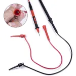 Universal Multimeter Test Hooks with 2mm Direct Plug Digit Meter Probe Hook Design Ideal for Electrical and Electronic Testing Applications Secure Connection and Increased Safety