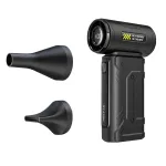 80,000RPM Turbo Fan High Speed 23m/s Brushless Motor 6000mAh Battery Adjustable 100 Gear Compact Design Powerful Portable Blower Dust Cleaning Type-C Charging Low Noise Electric Device