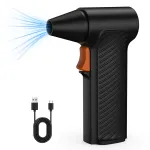 High-Speed Brushless Fan 110,000 RPM Rechargeable 2600mAh Battery Compact and Lightweight Portable Outdoor Dust Cleaning Hair Drying Tool