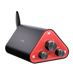 YS-HM3 Hi-Fi Stereo Digital Power Amplifier 50W+50W Bluetooth 5.4 Zinc Alloy Shell Hi-Fi Sound USB AUX Input Low Distortion Professional Audio Amplifier TPA3116 Chip