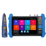 IPC9800CMADHSPro CCTV Tester 7 Inch All-in-one 8K H.265 Camera Testing 8MP CVI/TVI/AHD/EX-SDI HDM 4K Dual Gigabit Ethernet PoE Wi-Fi Analyzer