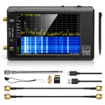 Handheld 4\\ Display Tiny Spectrum Analyzer TinySA ULTRA 100kHz to 5.3GHz with 32GB Card Version V0.4.5.1