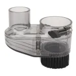 CNC Router Dust Shoe 45mm/52mm Diameter Clear ABS with 38mm Hose High-Quality Nylon Brush Magnetic Adjust Height for Spindle Motors