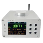 KCX TFT2.8 PLAYER02 Bluetooth 5.3 Audio Decoder Board 2.8 Inch IPS Screen MP3 FLAC WAV Playback USB Sound Card LINE Input EQ Settings