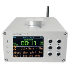 KCX TFT2.8 PLAYER02 Bluetooth 5.3 Audio Decoder Board 2.8 Inch IPS Screen MP3 FLAC WAV Playback USB Sound Card LINE Input EQ Settings