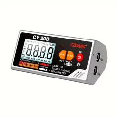 CZDANG High-Precision Digital Multimeter USB Rechargeable Large LCD Display Accurate Measurements Ideal for Electrical Troubleshooting and Maintenance