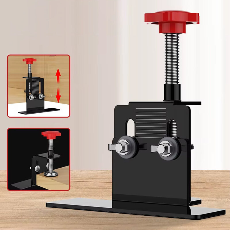Cabinet Door Mounting Jig Cabinets Frame Clamp Household Hidden Door Install Positioning Clip Mounting Support Woodworking Tools
