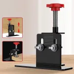 Cabinet Door Mounting Jig Cabinets Frame Clamp Household Hidden Door Install Positioning Clip Mounting Support Woodworking Tools
