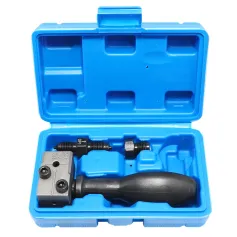 Yleinen jarrulinjan levennystyökalusarja Teräs, 3/16 tuuman kaksipuolinen liekkityökalu 45 asteen auton jarrulinjan korjaus Tarkkuuspuristustyökalu Kannettava