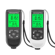 Medidor de espessura de revestimento HW-300PRO 0-2000UM Testador de espessura de película de tinta automotiva Ferramentas de medição de revestimento automotivo Medidor de tinta automotiva