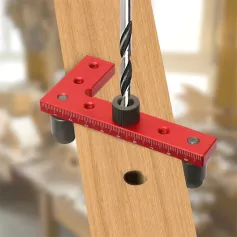 2-10mm Dowel Jig Square Center Finder Woodworking Tools Drill Guide for Straight Holes Self Centering Line Scriber