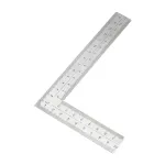 Linijka kwadratowa ze stali nierdzewnej L Kątowe narzędzie pomiarowe 100 mm 150 mm 300 mm Dwustronna skala do stolarni ramowej Układy dachowe