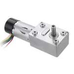 Machifit JGY-370 DC 12V Motor Reduction Gear Turbine Worm Self-locking Encoder Signal Feedback Motor