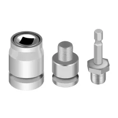 Drill Adapter Set Electric Hammer Conversion Heavy-Duty Metal Material 41mm 35mm 50mm Impact Driver Converter Enhanced Efficiency