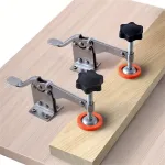 Toggle Clamp Stainless Steel Quick-Release Horizontal Clamp Adjustable Anti-Slip Hold Down Clamp For Woodworking Welding