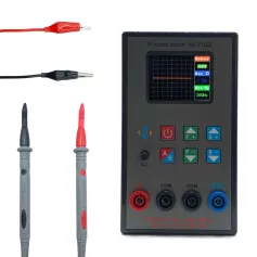 Dual Channel Analog Signal Analyzer ASA VI Curve Tester 4V Adjustable Resistance 50R-7K Frequency 20Hz-15kHz TFT Screen 3000mAh Battery Type-C Charging