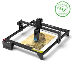 [US Direct]Refurbished ATOMSTACK A10 Laser Engraver 10W Dual Laser Output Power APP Control Engraving Cutting Machine Fixed-Focus Laser for Woodworking