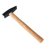 Woodworking Machinist Engineers Fitter Hammer Carbon Steel Hammer Wood Handle Blacksmith Forging Tools