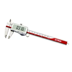 DITRON Digitale Kaliper 701 Vlekvrye Staal Herlaaibare 0-6 Duim Presisie Meetinstrument Groot Skerm Hoë Akkuraatheid Tipe-C Laai Verstelbare Breedte Fraksie Metings