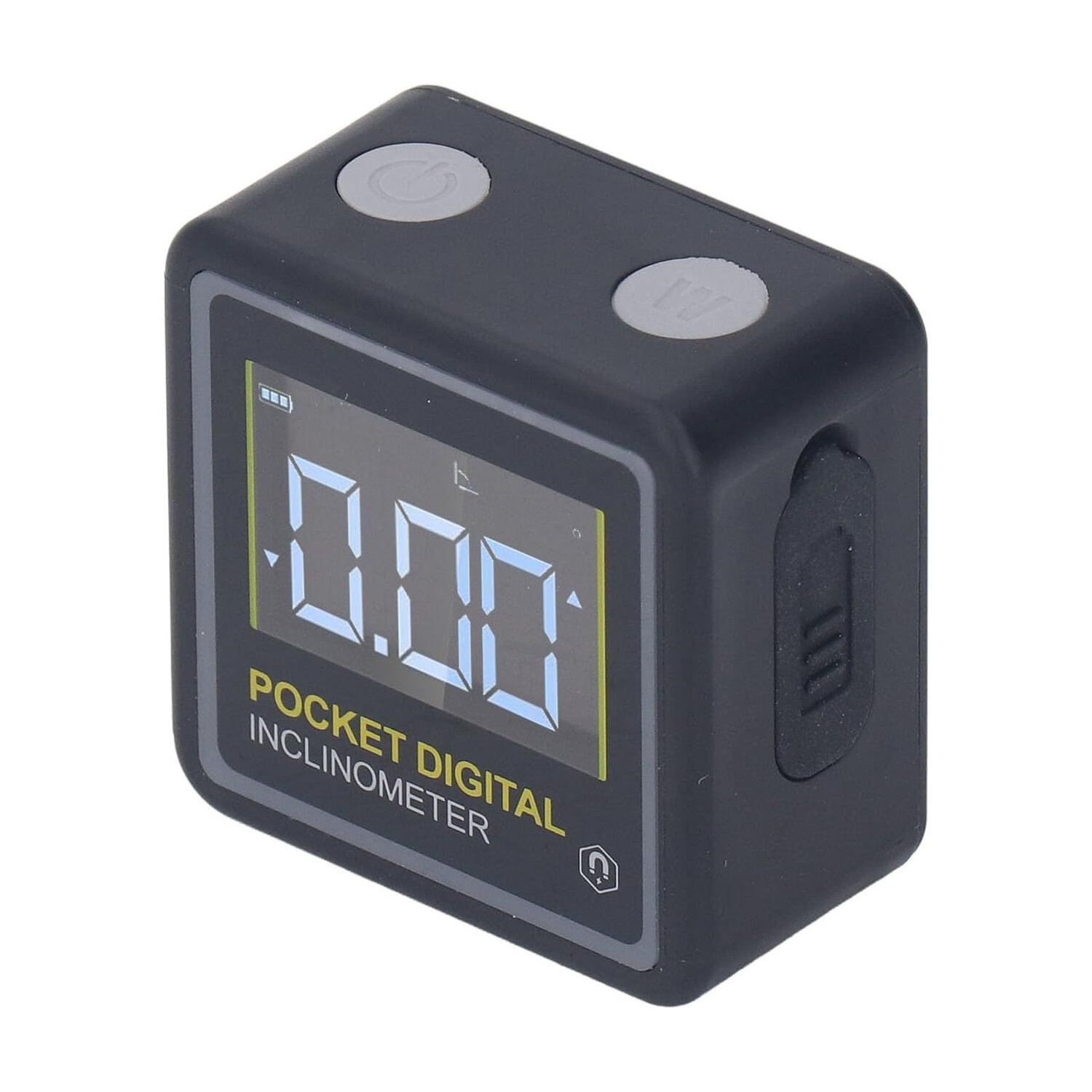 SHSIWI Digital Inclinometer Protractor Magnetic Angle Finder 4x90 Degree Measurement ABS Backlit Display Pocket Size Woodworking Tool Accurate Slope Measurement