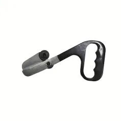 Black Stainless Steel Metal Sheet Cutter Precise Cutting Tool with Round Handle Straight Groove Portable Design for Stainless Steel Iron Aluminum Plastic Board