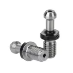 1/5/10PCS CAT40 Pull Stud for CNC Machines with Imperial Thread and 45 Degree Angle Effective Coolant Delivery Through Hole Design