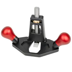 Handheld Router Planer Convenient Depth Adjustment Woodworking Router Plane for Right Angle Tenon Shoulder Trimming Slotting