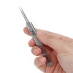 VETUS 5SA-JP Hyperfine High Precision Non-Magnetic Anti-Acid Tweezer Circuit Board Repair Tools