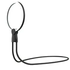 3-in-1 Multiple Use Magnifying Glass with Light, Large 5.12\ Diameter Glass Lens, 24 Ultra-Bright Adjustable LED Lights USB Rechargeable 1000mAh Battery Ideal for Reading Sewing Crafts Cross-Stitch.