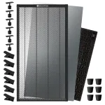 SCULPFUN H3 400x800mm Laser Cutting Honeycomb Panel Workbench Suitable for Diode, CO2 Laser Engraving Machine Professional metal clamps Easy to Observe Desktop Protection