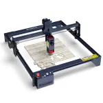 [US DIRECT] ATOMSTACK A5 M50 APP Control Dual-Laser Laser Engraving Cutting Machine Laser Engraver Cutter 5.5W Output Power Fixed-Focus 304 Mirror Stainless Steel Engraving DIY Laser Marking for Metal Wood Leather Vinyl
