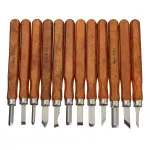 3/8/12Pcs Wood Carving Chisel Tool Set Wood Working Professional Gouges