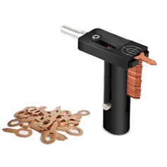 Strumento per la riparazione della carrozzeria Shawty, estrattore di ammaccature per saldatura a punti, anello di ricarica, espulsore continuo con 50 rondelle