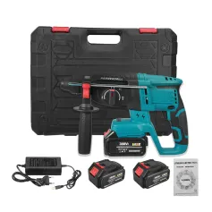 Martelo rotativo elétrico sem fio e sem escovas para bateria Makita de 18 V