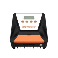 60A MPPT ソーラー充電コントローラー 12V/24V ソーラーパネル充電コントローラー インテリジェントレギュレーター FLD/LiFePO4/SLD/GEL/AGM用 デュアルUSBポート付き 自動パラメータLCDディスプレイとタイマー設定 オン/オフ時間