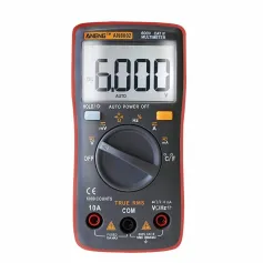 ANENG AN8002 Multímetro Digital True RMS 6000 Contagens AC/DC Corrente Tensão Frequência Resistência Temperatura Tester ℃/℉