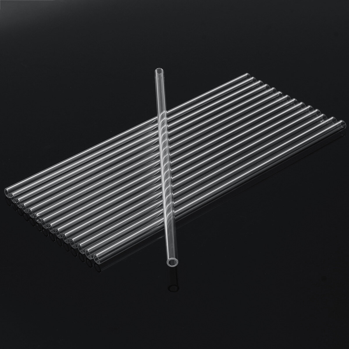 10Pcs 150mm OD 11mm 2.2mm Thick Wall Borosilicate Glass Blowing Tube 