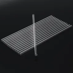 10Pcs 150mm OD 11mm 2.2mm Thick Wall Borosilicate Glass Blowing Tube 